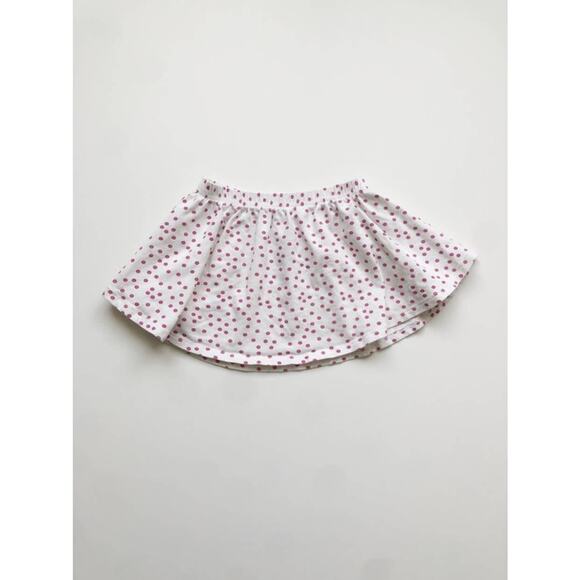June & January Raspberry Dot Twirl Skirt - Picture 2 of 5